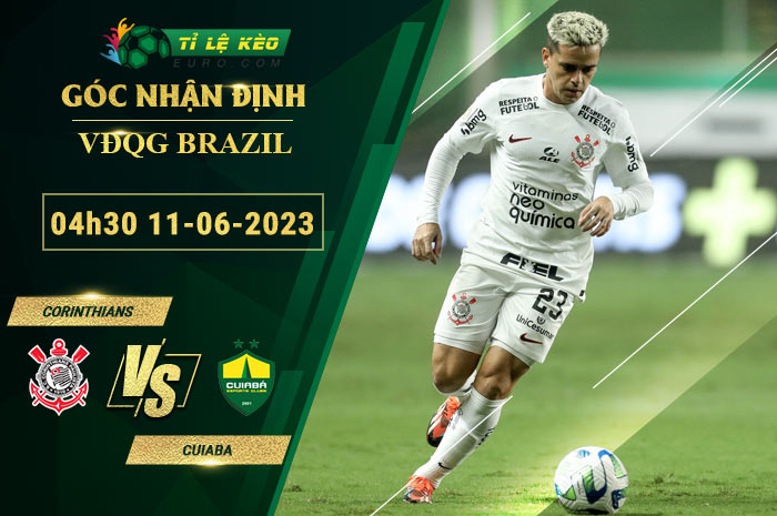 soi kèo Corinthians vs Cuiaba