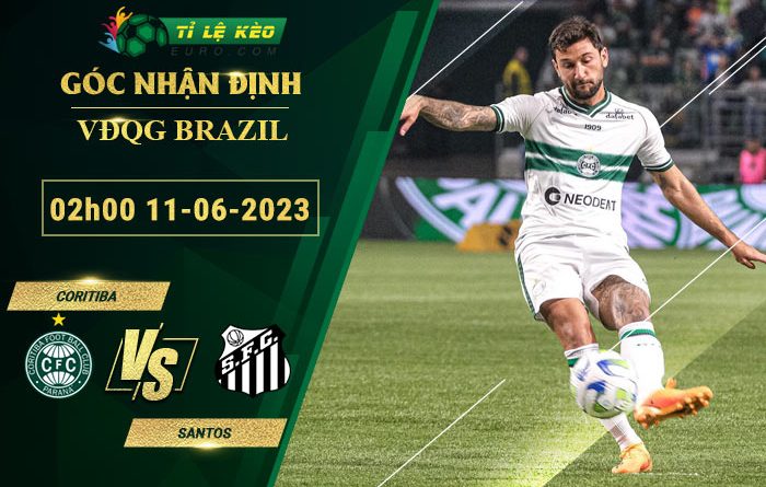 soi kèo Coritiba vs Santos