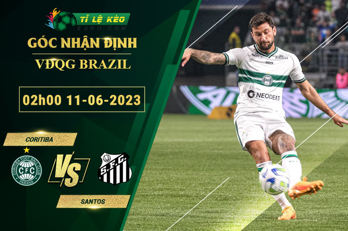 soi kèo Coritiba vs Santos
