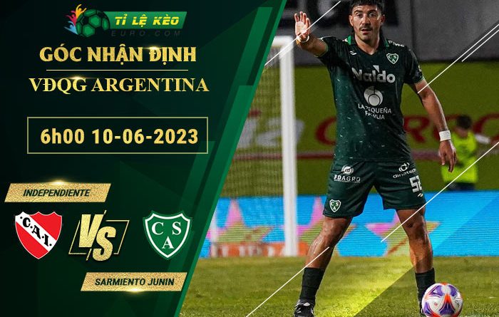 soi kèo Independiente vs Sarmiento Junin