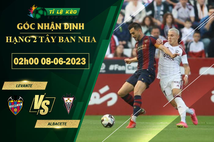 soi kèo Levante vs Albacete