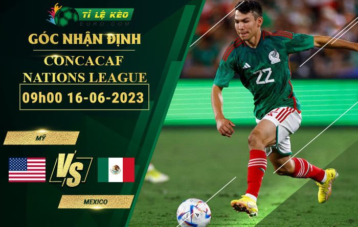 soi kèo Mỹ vs Mexico