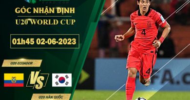 soi kèo U20 Ecuador vs U20 Hàn Quốc