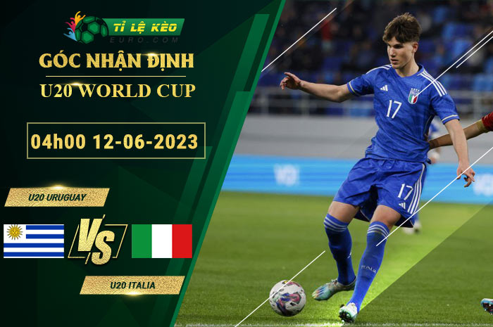 soi kèo U20 Uruguay vs U20 Italia