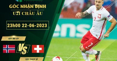 soi kèo U21 Na Uy vs U21 Thụy Sĩ