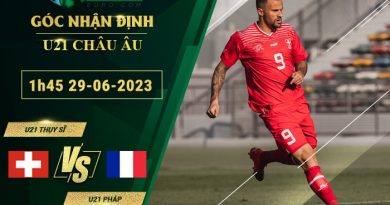 soi kèo U21 Thụy Sĩ vs U21 Pháp