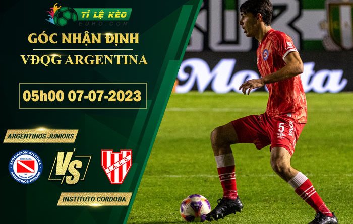 soi kèo Argentinos Juniors vs Instituto Cordoba