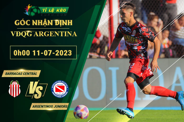 soi kèo Barracas Central vs Argentinos Juniors