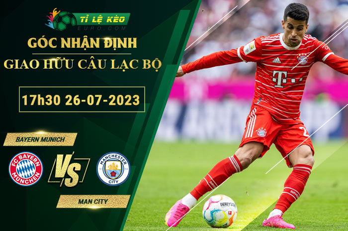 soi kèo Bayern Munich vs Man City