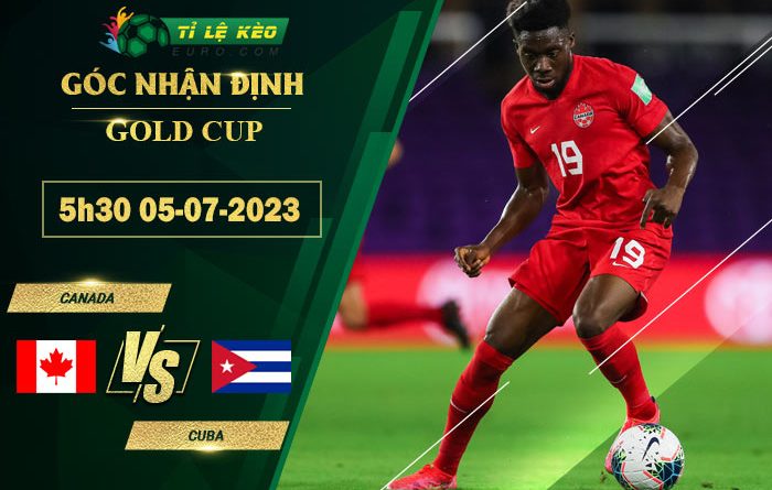 soi kèo Canada vs Cuba