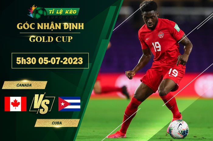 soi kèo Canada vs Cuba