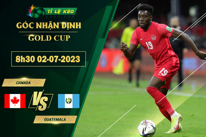 bảng kèo trận đấu Canada vs Guatemala