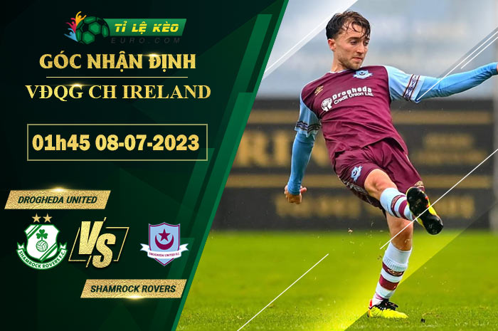 soi kèo Drogheda United vs Shamrock Rovers