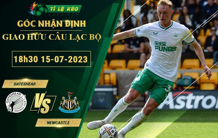 soi kèo Gateshead vs Newcastle