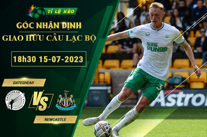 soi kèo Gateshead vs Newcastle