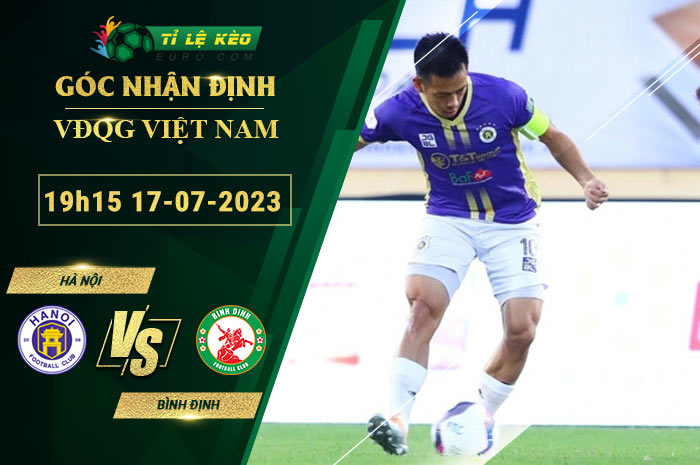 soi kèo Hà Nội vs Bình Định