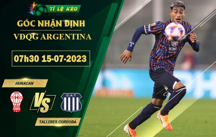soi kèo Huracan vs Talleres Cordoba