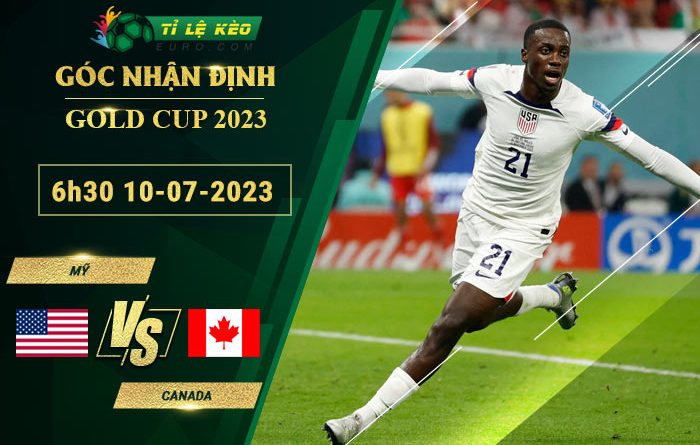 soi kèo Mỹ vs Canada