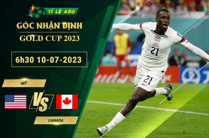 soi kèo Mỹ vs Canada