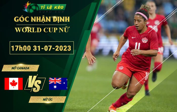 soi kèo Nữ Canada vs Nữ Australia