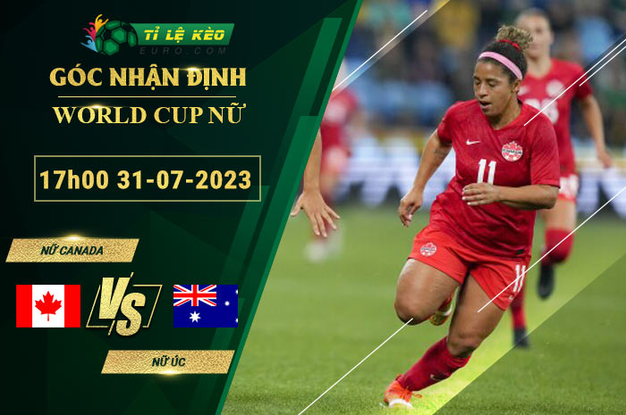 soi kèo Nữ Canada vs Nữ Australia
