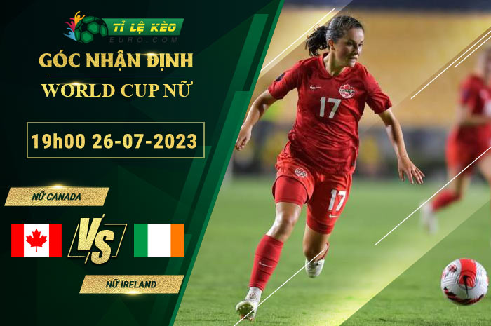 soi kèo Nữ Canada vs Nữ Ireland