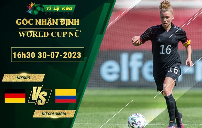 soi kèo Nữ Đức vs Nữ Colombia