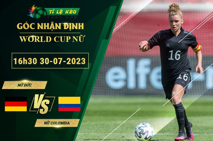 soi kèo Nữ Đức vs Nữ Colombia