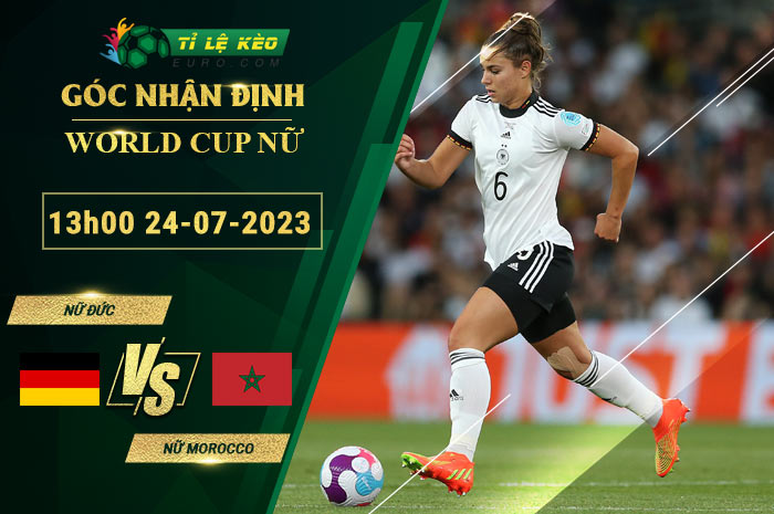 soi kèo Nữ Đức vs Nữ Morocco