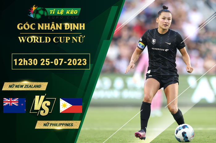 soi kèo Nữ New Zealand vs Nữ Philippines
