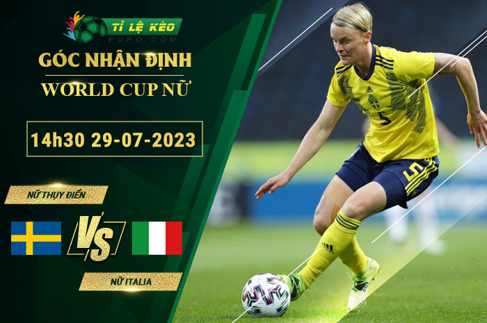 soi kèo Nữ Thụy Điển vs Nữ Italia