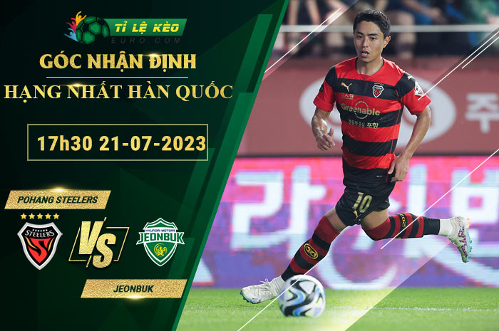 soi kèo Pohang Steelers vs Jeonbuk
