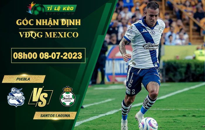 soi kèo Puebla vs Santos Laguna