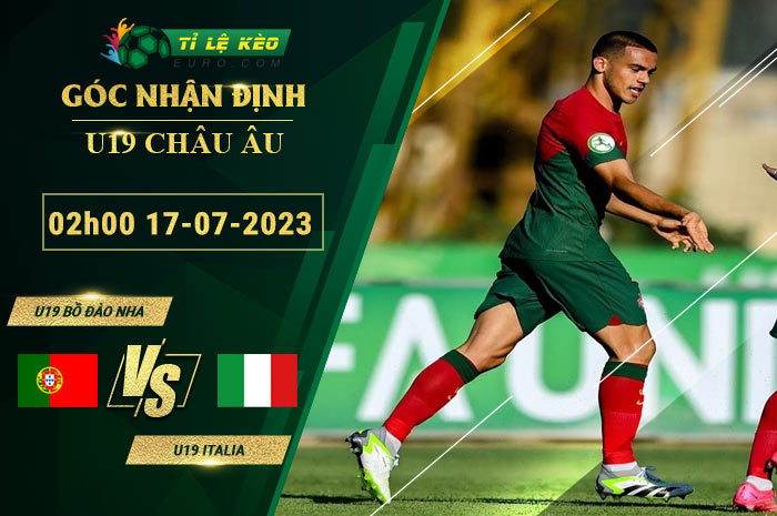 soi kèo U19 Bồ Đào Nha vs U19 Italia