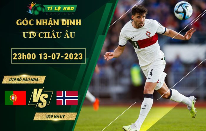 soi kèo U19 Bồ Đào Nha vs U19 Na Uy