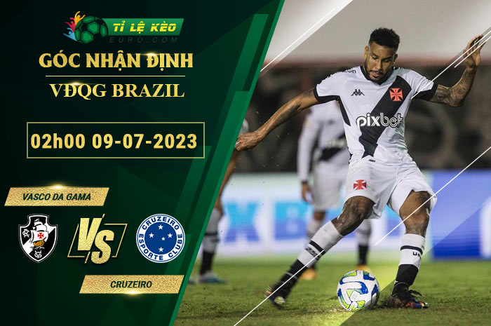 soi kèo Vasco da Gama vs Cruzeiro