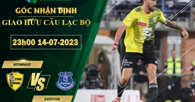 thông số đối đầu trận đấu Nyonnais vs Everton