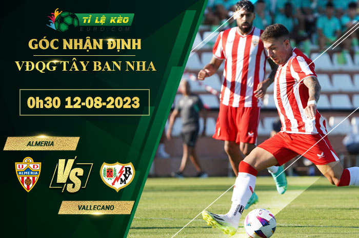 soi kèo Almeria vs Vallecano