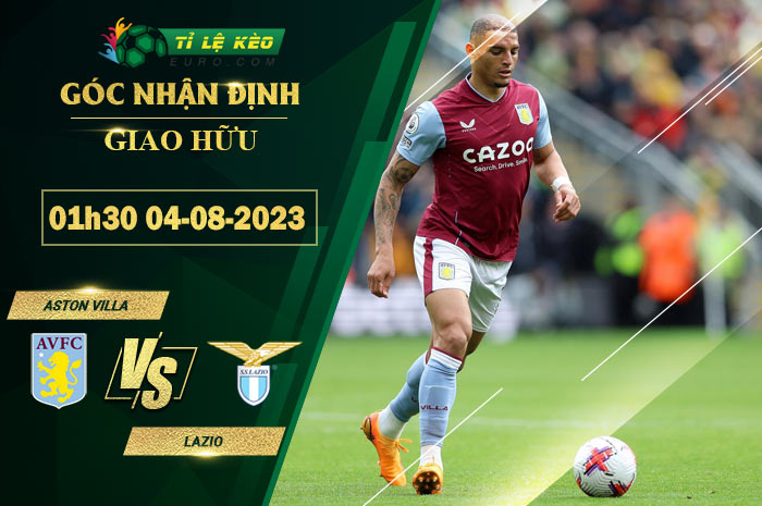 soi kèo Aston Villa vs Lazio