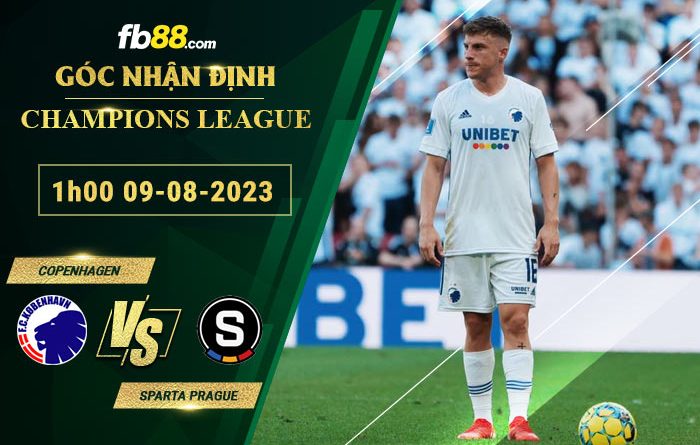 soi kèo Copenhague vs Sparta Prague