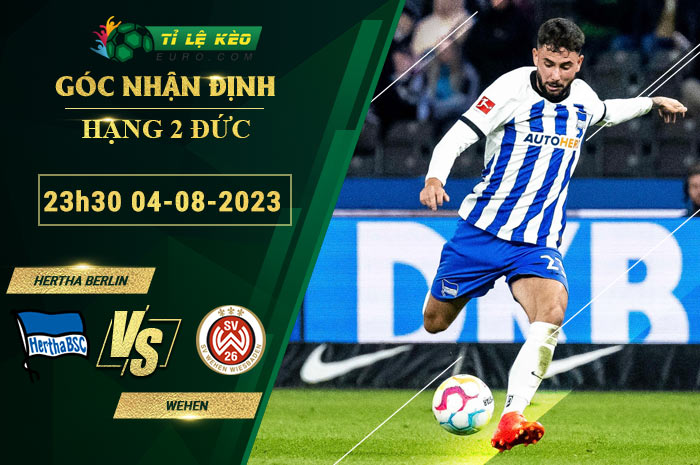 soi kèo Hertha Berlin vs Wehen