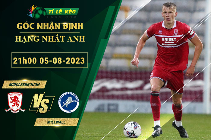 soi kèo Middlesbrough vs Millwall