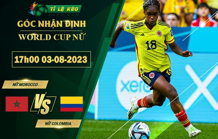 soi kèo Nữ Morocco vs Nữ Colombia