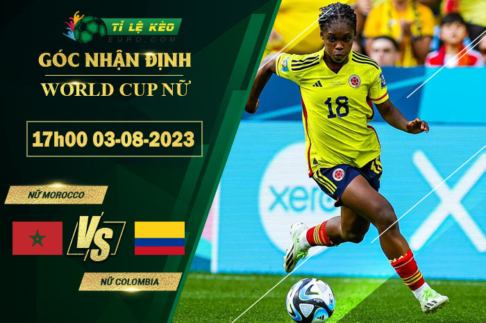 soi kèo Nữ Morocco vs Nữ Colombia