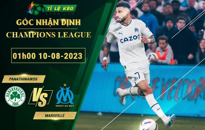 soi kèo Panathinaikos vs Marseille
