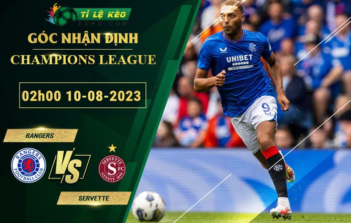 soi kèo Rangers vs Servette