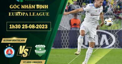 thông số đối đầu trận đấu Slovan Bratislava vs Aris Limassol