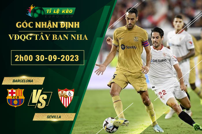 soi kèo Barcelona vs Sevilla