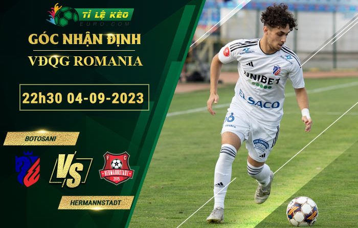 soi kèo Botosani vs Hermannstadt