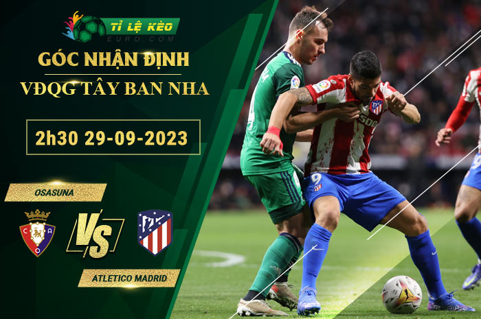 soi kèo Osasuna vs Atletico